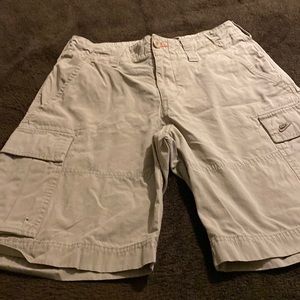 Men’s small Nike khaki cargo shorts